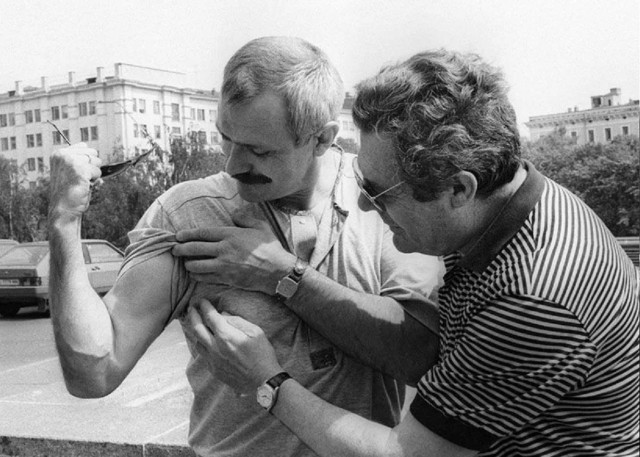 Редкие встречи. Интересные снимки известных людей