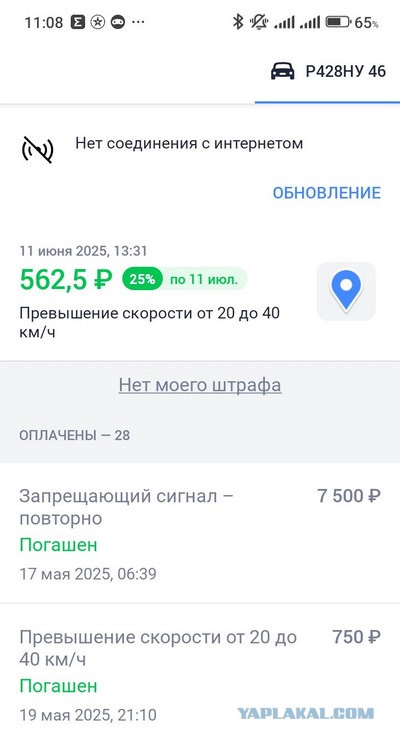 Неадекват на дороге