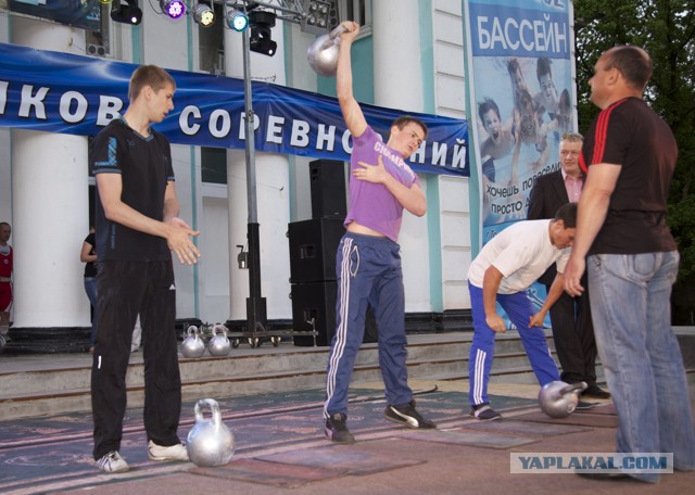 Чемпионата Украины по силовому поднятию гирь