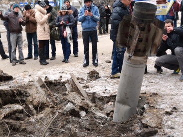 10.02.2015. Украина. Краматорск.