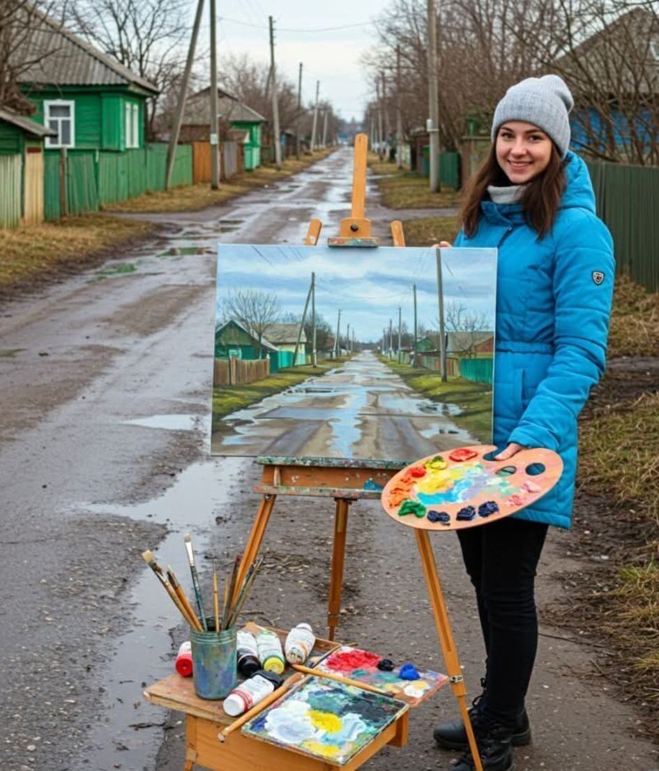 Картина нейромаслом