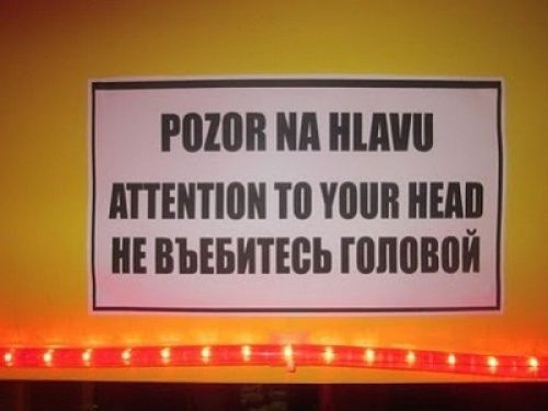 Странный бар в Чехии