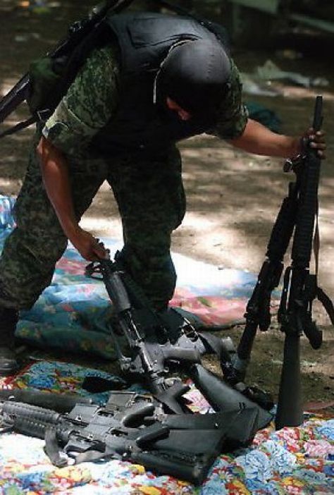 Мексиканский картель остался без оружия