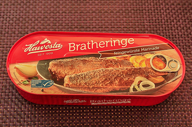 Маринованная жареная салака