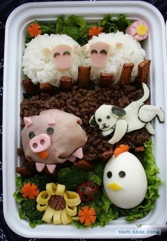 Украшаем еду
