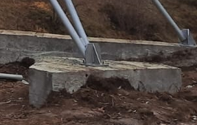 Сегодня в Тарусе упал мост, который построили год назад