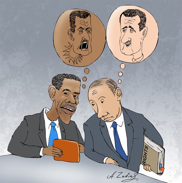 Западные карикатуры: о политике и не только