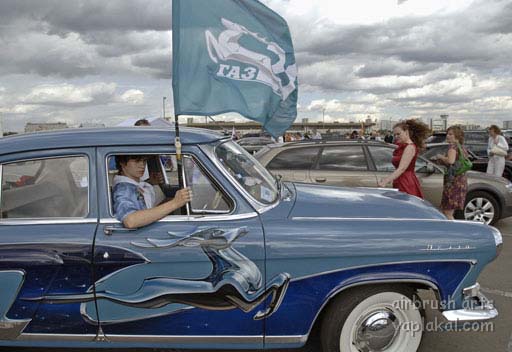Аэрография автомобиля