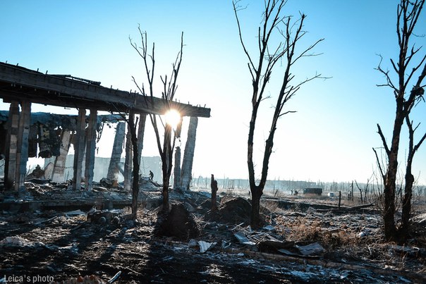 Поездка на руины Донецкого аэропорта. Декабрь 2015