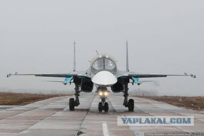 Первая группа бомбардировщиков Су-34 из Сирии приземлилась на авиабазе под Воронежем