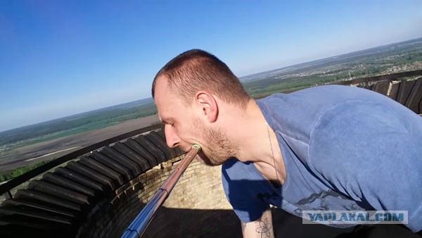 Слабоумие и отвага или труба остановленного завода высотой 150 м