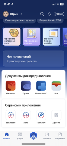 «Госуслуги» упали в России