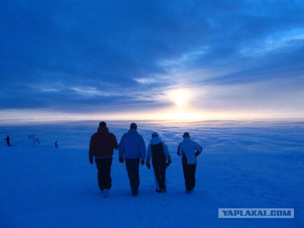 А под ногами - море облаков