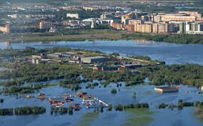 В Новосибирске прошёл дождь