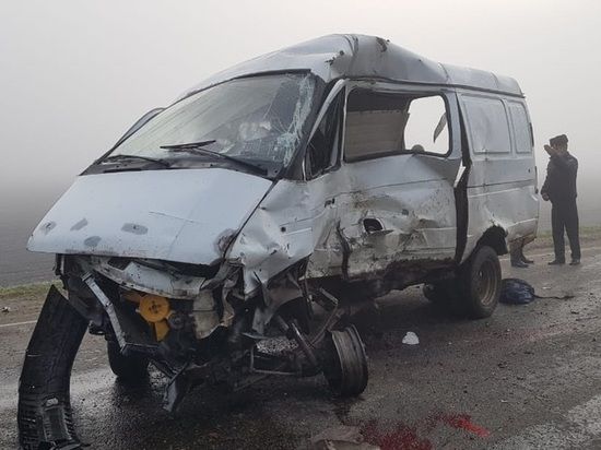 6 человек погибли этим утром в ДТП на 5 км дороги Выселки-Кирпильская