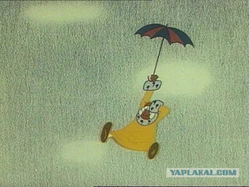 После просмотра мультфильма ребенок спрыгнул с зонтиком с пятого этажа