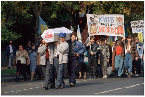 Так Украина отделялась от России: полные драматизма кадры девяностых
