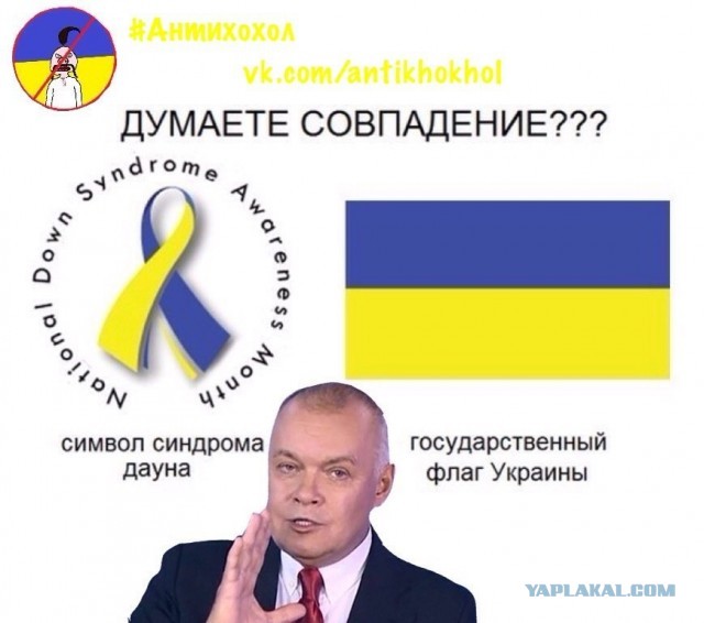 Возле Белого Дома растянули наибольший Флаг Украины