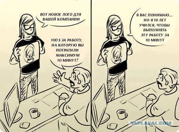 Невменяемая клиентка.