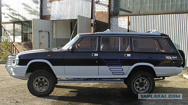 Настоящий внедорожник на базе УАЗа и Волги