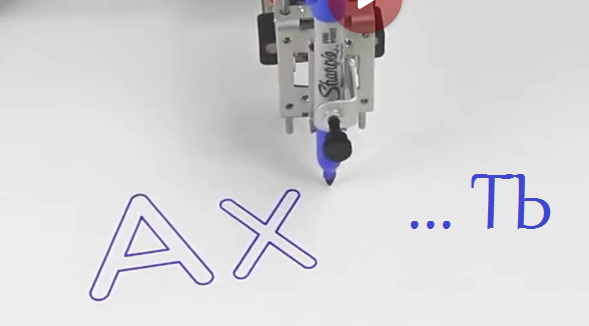 Робот и каллиграфия