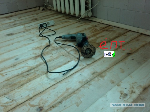 Как я пол на кухне обновил