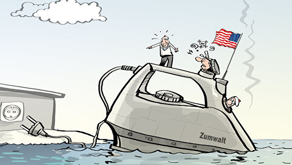 Как строился гигант. Zumwalt