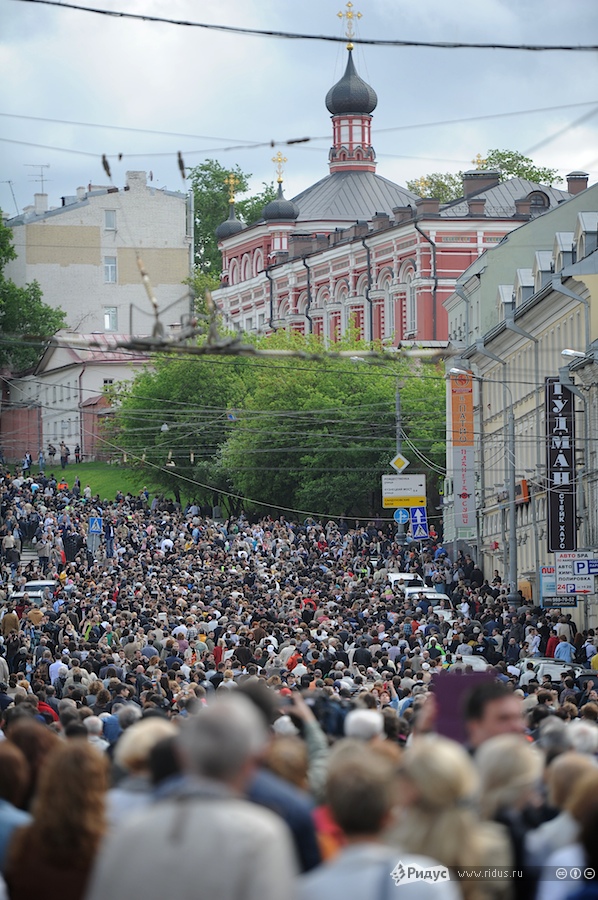 В Москве проходит "контрольная" прогулка