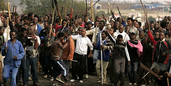 В ЮАР происходит геноцид белого населения
