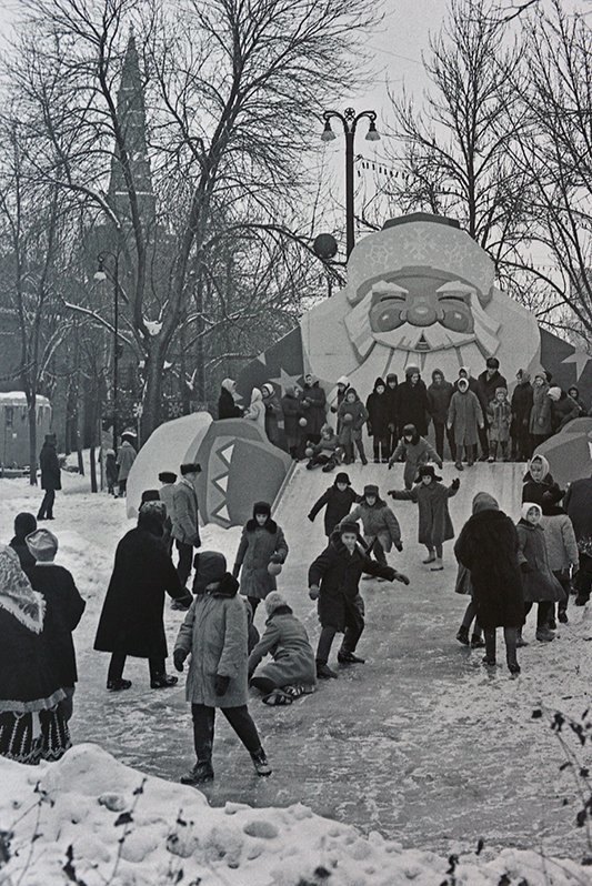 Зимние забавы москвичей