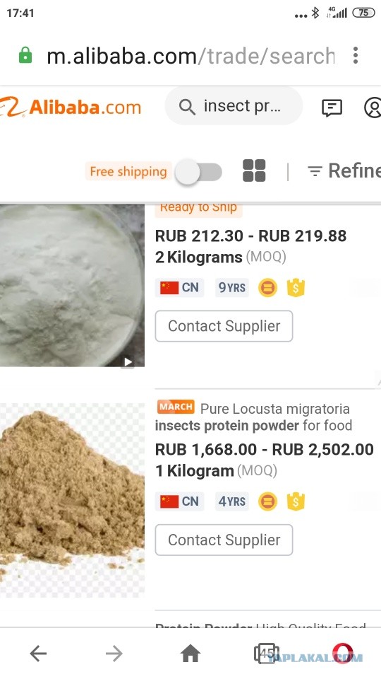 В России появятся мясо и хлеб из белка насекомых