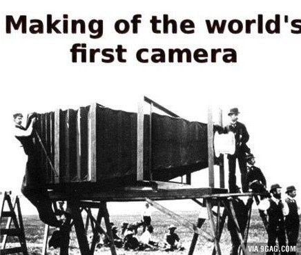 Первая в истории фотография: на её создание а 1820 году ушло 8 часов