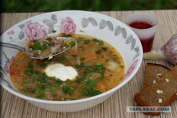 Капустняк  (Густой, вкусный суп), По рецепту мамы Бомжика