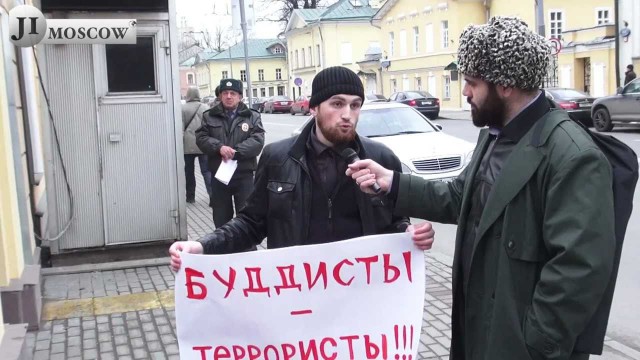 Не, я всё понимаю, но это как же надо было за@бать БУДДИСТОВ, чтоб они вот так вот снервничали?