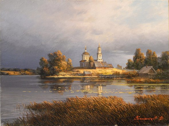 Русские пейзажи Дмитрия Колпашникова