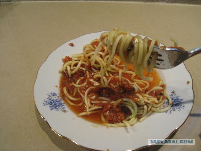 Макароны для вегетарианцев.