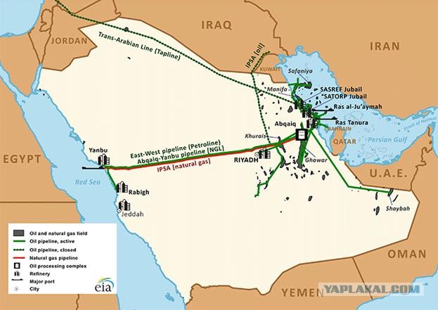 Иран нанес удар по нефтяной инфраструктуре Саудовской Аравии