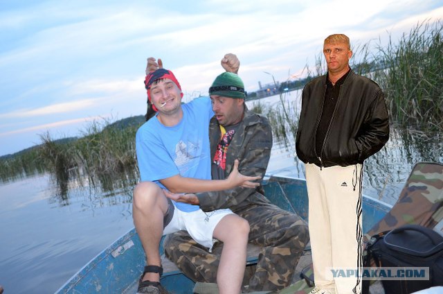 Фотожаба: Рыбаки без рыбы