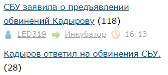 Кадыров ответил на обвинения СБУ.