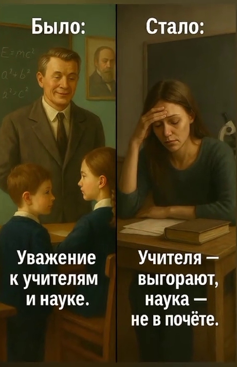 Было и стало