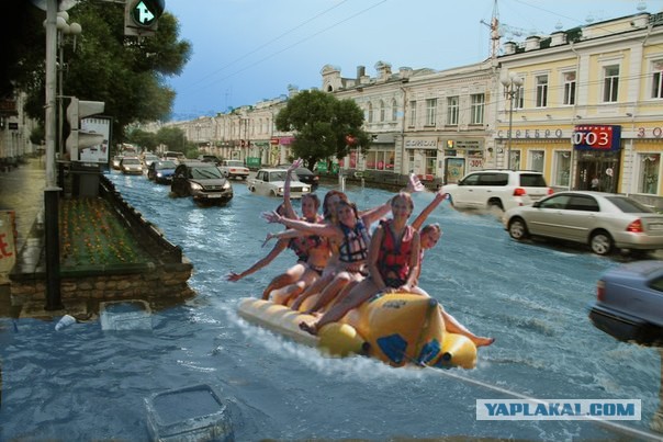 А в Омске дождь прошел...
