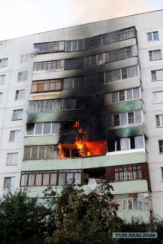Ужасный пожар в Одинцово!