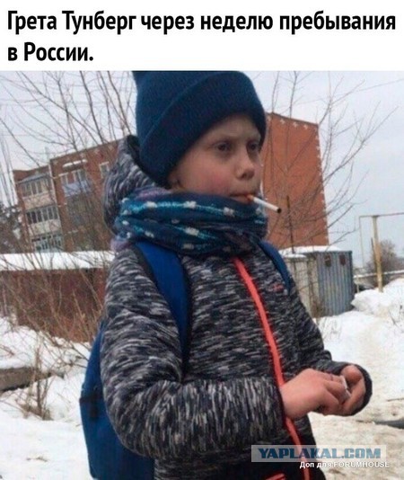 Вчера шведской экоактивистке Грете Тунберг