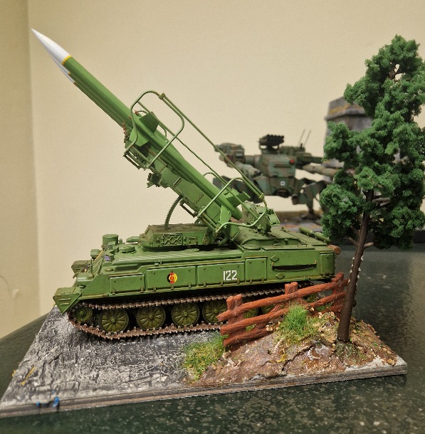 Рукоделия пост. 2П25 ЗРК 2К12 "Куб" SAM - 6 от Trumpeter