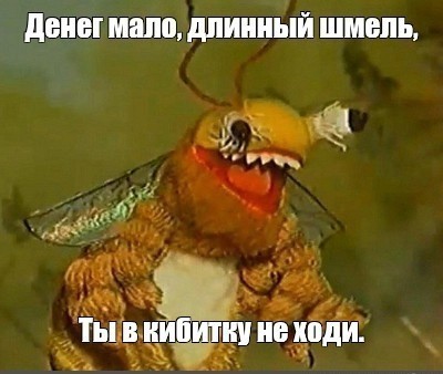 Пушистый шмель...