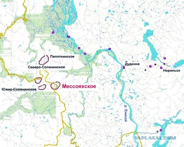 Мистика Мессояхского месторождения, оказавшаяся физикой