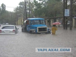 Ливень в Астрахани