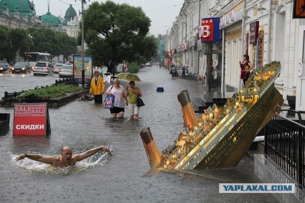 А в Омске дождь прошел...