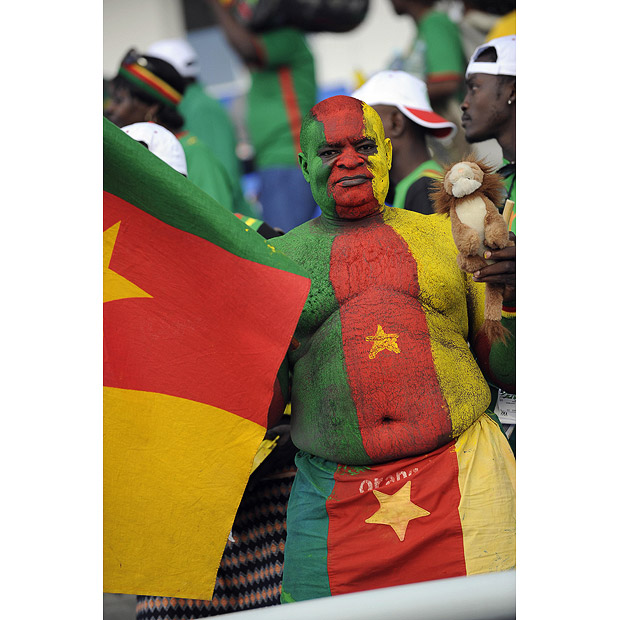 Ангольские болельщики: Африканский колорит