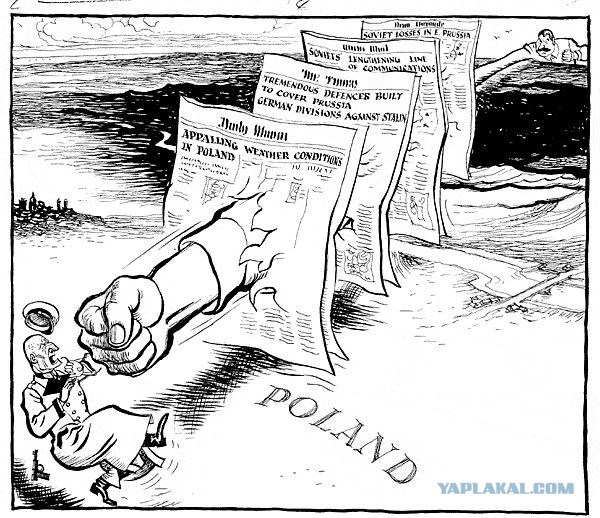 Карикатуры времен Второй мировой войны